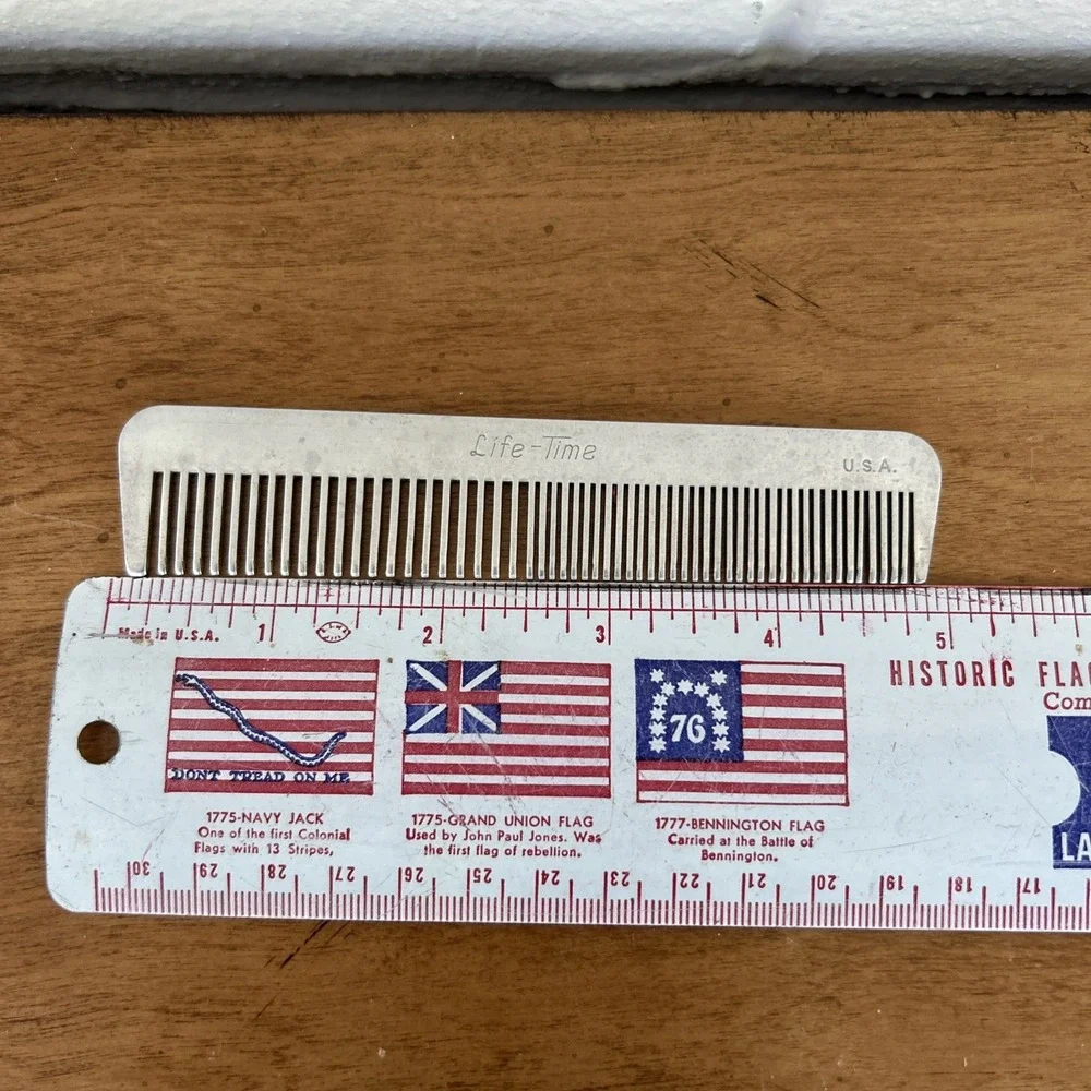 Vintage‎ Lifetime Aluminum Comb 5